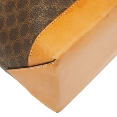 Pre-owned Celine Brown Pvc Leather Shoulder Bag Tote Bag ()