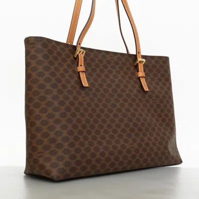 Pre-owned Celine Brown Pvc Tote Bag ()