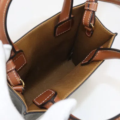 Pre-owned Celine Brown Pvc Tote Bag ()