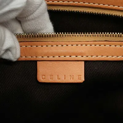 Pre-owned Celine Brown Pvc Tote Bag ()