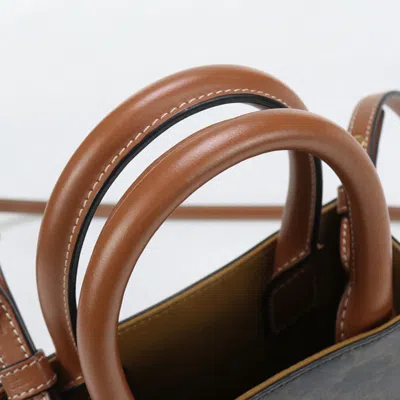 Pre-owned Celine Brown Pvc Tote Bag ()