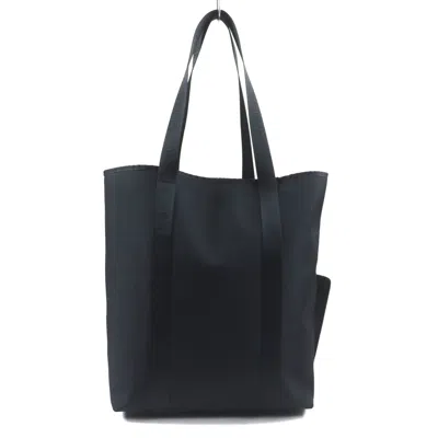 Pre-owned Celine Cabas Black Nylon Tote Bag ()