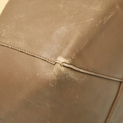 Pre-owned Celine Brown Yellow Leather Tote Bag ()