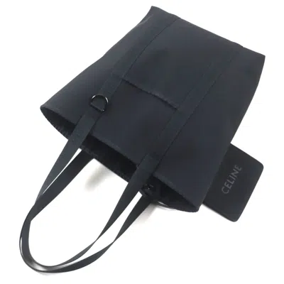 Pre-owned Celine Cabas Black Nylon Tote Bag ()