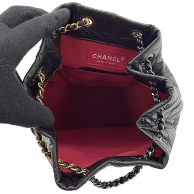 Pre-owned Chanel Black Backpack ()
