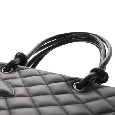Pre-owned Chanel Black Cambon Ligne Tote Bag ()