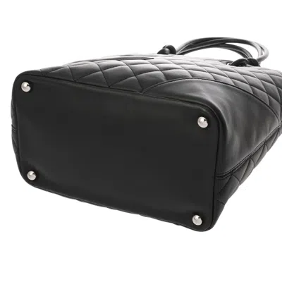 Pre-owned Chanel Black Cambon Ligne Tote Bag ()