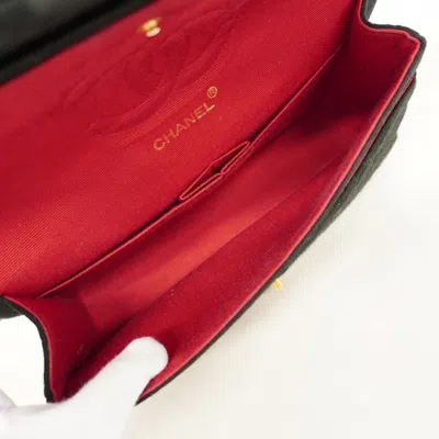Pre-owned Chanel Black Canvas Shoulder Bag ()