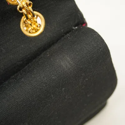 Pre-owned Chanel Black Canvas Shoulder Bag ()