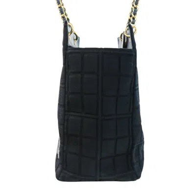 Pre-owned Chanel Black Cotton Handbag Tote Bag ()