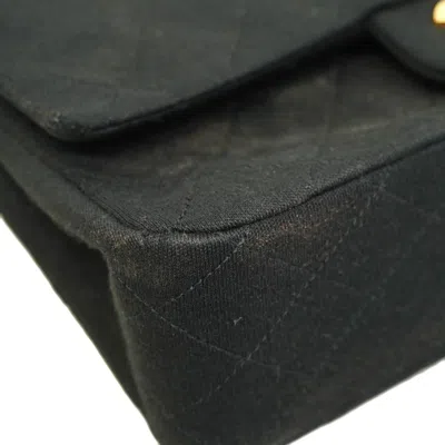 Pre-owned Chanel Black Cotton Shoulder Bag ()