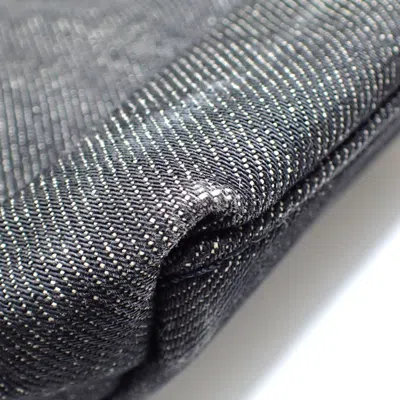 Pre-owned Chanel Black Denim Tote Bag ()