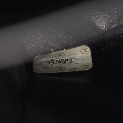 Pre-owned Chanel Black Leather Backpack ()