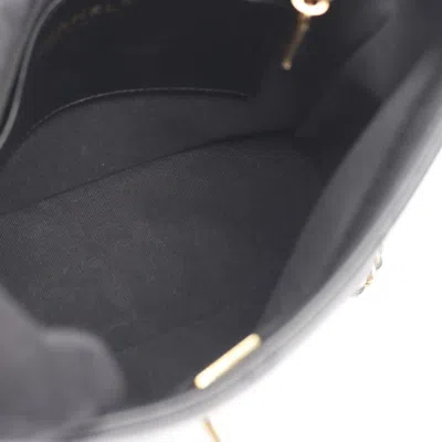 Pre-owned Chanel Black Leather Backpack ()