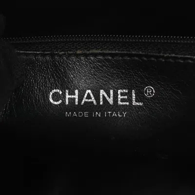 Pre-owned Chanel Black Leather Tote Bag ()