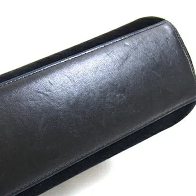 Pre-owned Chanel Black Leather Tote Bag ()