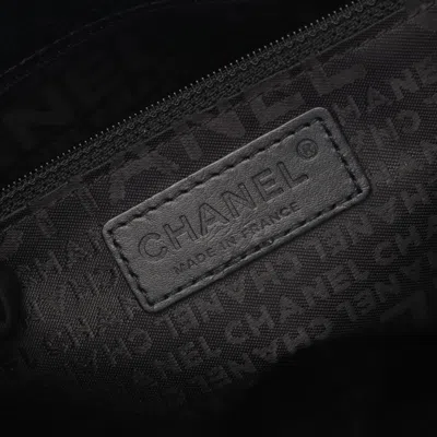 Pre-owned Chanel Black Leather Tote Bag ()