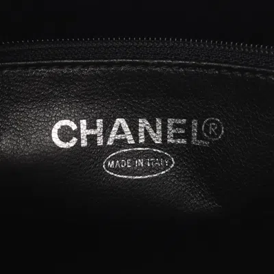 Pre-owned Chanel Black Leather Tote Bag ()