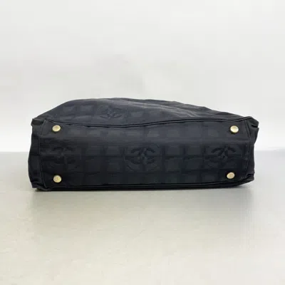 Pre-owned Chanel Black Nylon Tote Bag ()