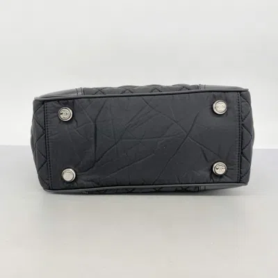 Pre-owned Chanel Black Nylon Tote Bag ()