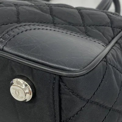 Pre-owned Chanel Black Nylon Tote Bag ()