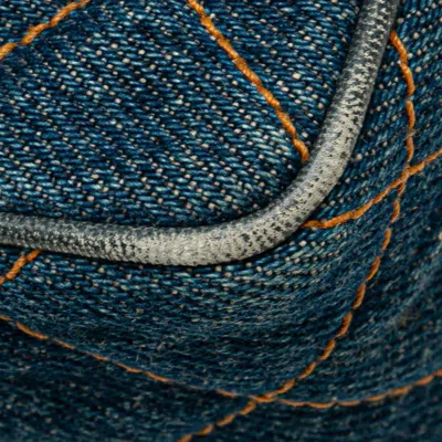Pre-owned Chanel Blue Denim Shoulder Bag ()