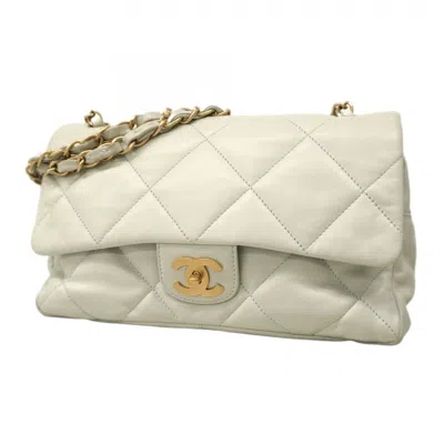 Pre-owned Chanel Blue Leather Shoulder Bag ()