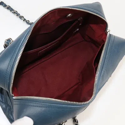 Pre-owned Chanel Blue Leather Shoulder Bag ()