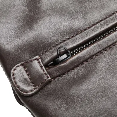 Pre-owned Chanel Brown Leather Handbag Tote Bag ()