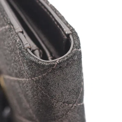 Pre-owned Chanel Brown Leather Long Wallet (bi-fold) ()