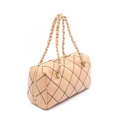 Pre-owned Chanel Brown Leather Tote Bag ()