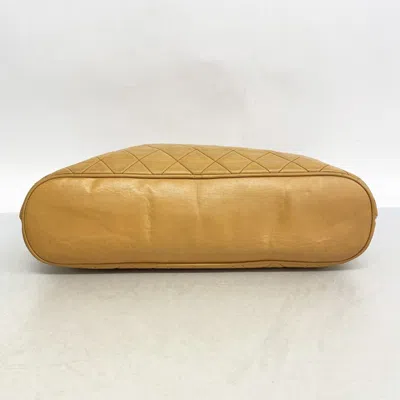 Pre-owned Chanel Brown Leather Tote Bag ()