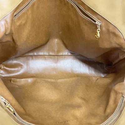 Pre-owned Chanel Brown Leather Tote Bag ()