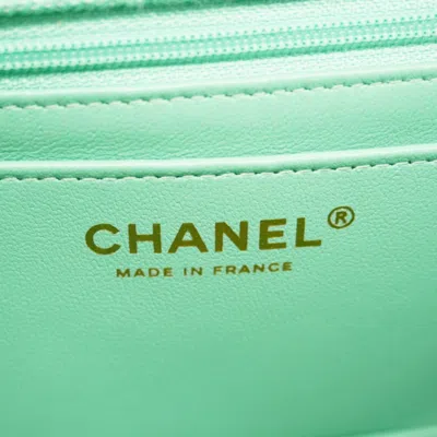 Pre-owned Chanel Gold Denim Shoulder Bag ()