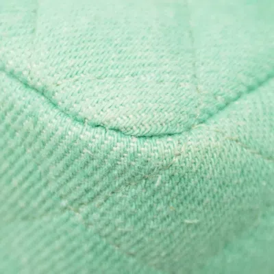 Pre-owned Chanel Gold Denim Shoulder Bag ()