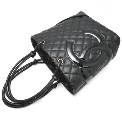 Pre-owned Chanel Ligne Cambon Black Cambon Ligne Tote Bag ()