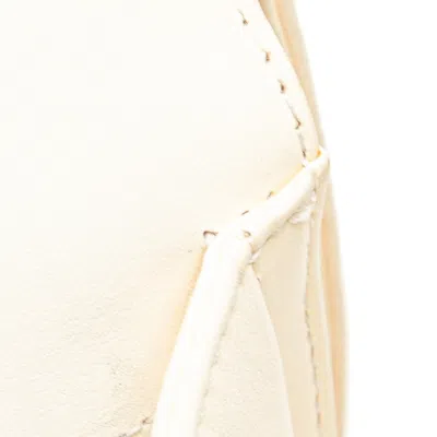 Pre-owned Chanel Multi-color Red Color White Spangles Leather Canvas Shoulder Bag ()