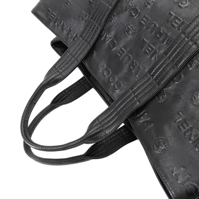 Pre-owned Chanel Unlimited Black Leather Tote Bag ()