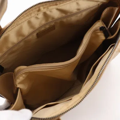 Pre-owned Chanel Wild Stitch Beige Leather Tote Bag () In Sand