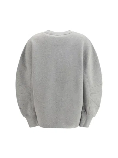 Attico The  Sweatshirts In Gray