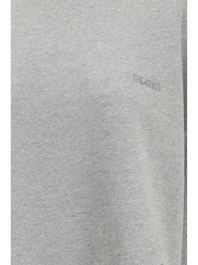 Attico The  Sweatshirts In Gray