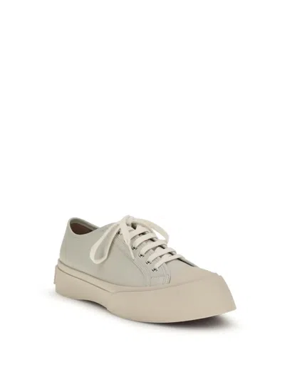 Marni Pablo Lace-up Sneakers In Gray