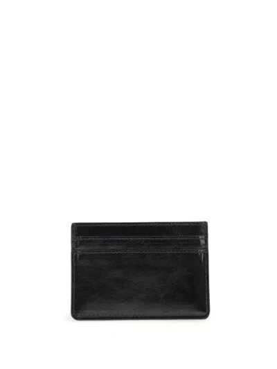 Marine Serre Compact Purse Featuring Metallic Embellishment In Black