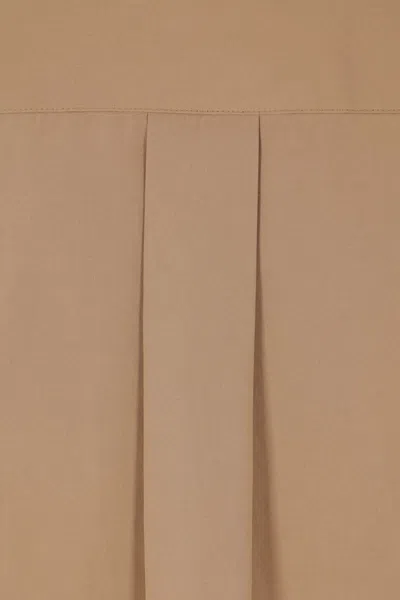 Twp Next Morning Cotton Button-up Shirt In Brown