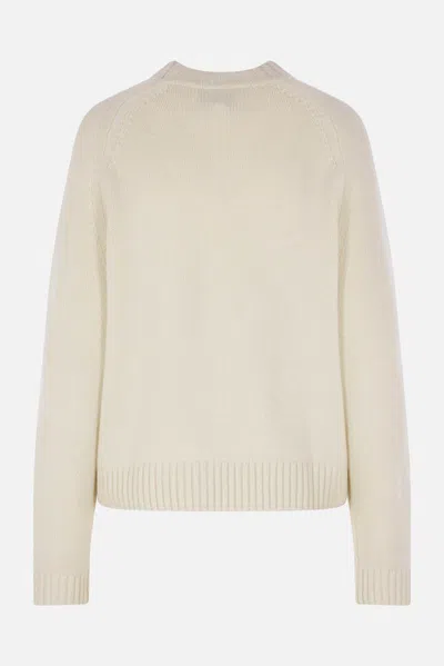 Twp Crew-neck Sweater In Neutral
