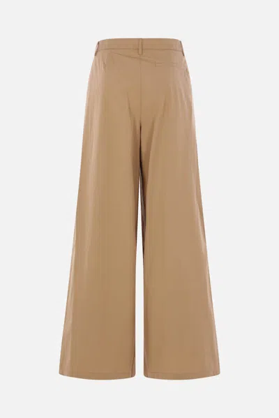 Twp Pleated Trousers In Nude