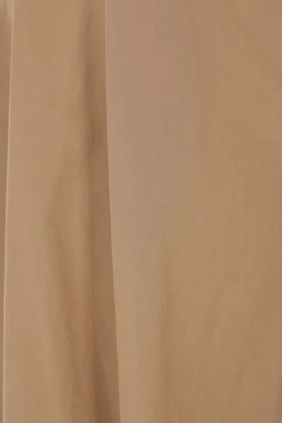 Twp Pleated Trousers In Nude