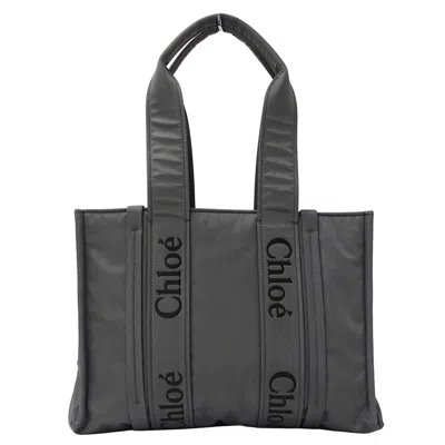 Pre-owned Chloé Gray Nylon Tote Bag ()