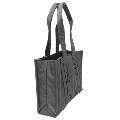 Pre-owned Chloé Gray Nylon Tote Bag ()