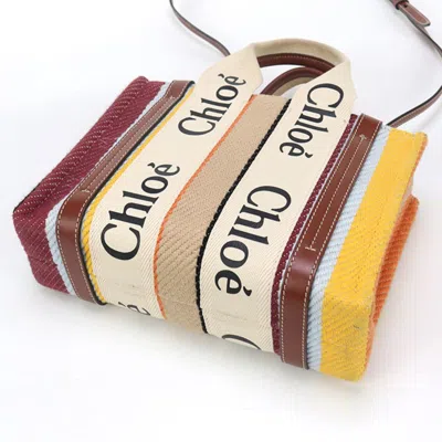 Pre-owned Chloé Multi-color Canvas Tote Bag ()